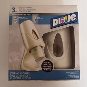 Dixie Cup Dispenser 3 oz Wall Mount or Counter Top Vintage 2003 Discontinued New